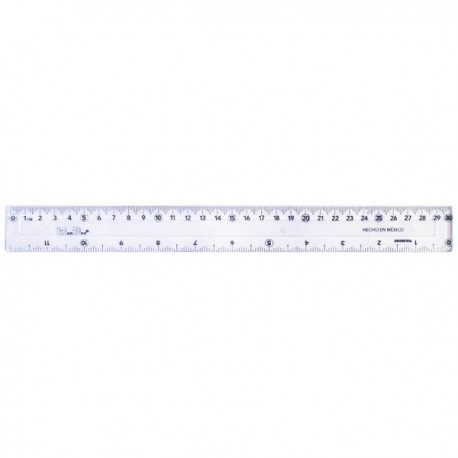 Regla 30 cm Mar Ros