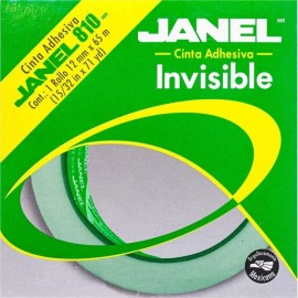 Cinta Invisible 12 mm x 65 m 810 Janel