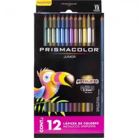 Prismacolor Junior Metálicos c/12