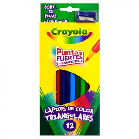 Colores Crayola Triangular c/12