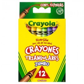Crayones Jumbo Triangular Crayola c/12