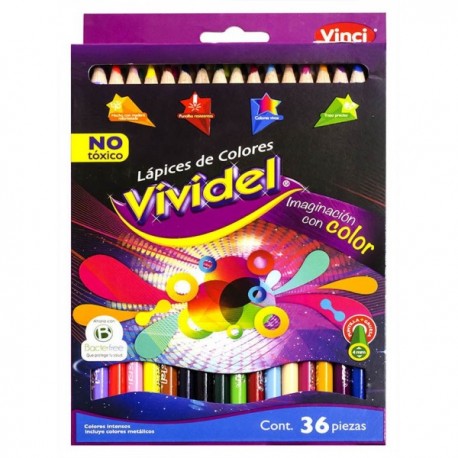Colores Vividel c/36