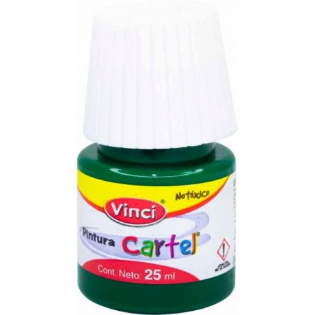 Pintura Vinci Cartel Verde Esmeralda 25 ml
