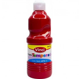 Pintura Témpera Cartel Rojo Vinci 473 ml