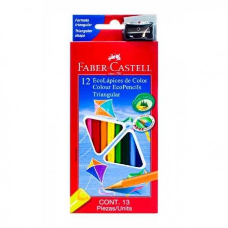 EcoLápices de Color Faber Castell c/12