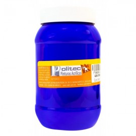 Pintura Acrílica Azul Cobalto Politec 500 ml