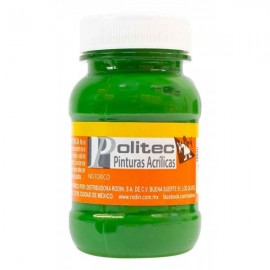 Pintura Acrílica Verde Oro Politec 100 ml