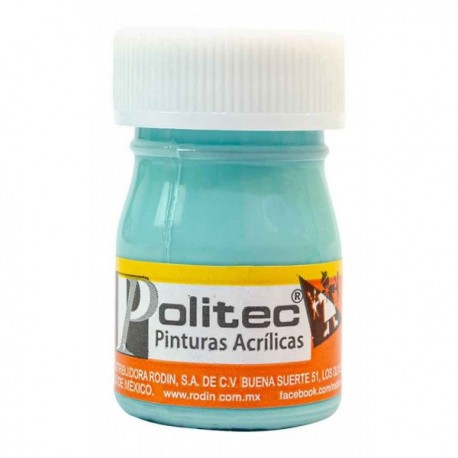 Pintura Acrílica Verde Pálido Politec 20 ml