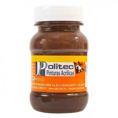 Pintura Acrílica Canela Politec 100 ml
