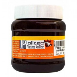 Pintura Acrílica Café Politec 250 ml