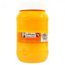 Pintura Acrílica Durazno Politec 500 ml