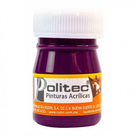 Pintura Acrílica Malva Politec 20 ml