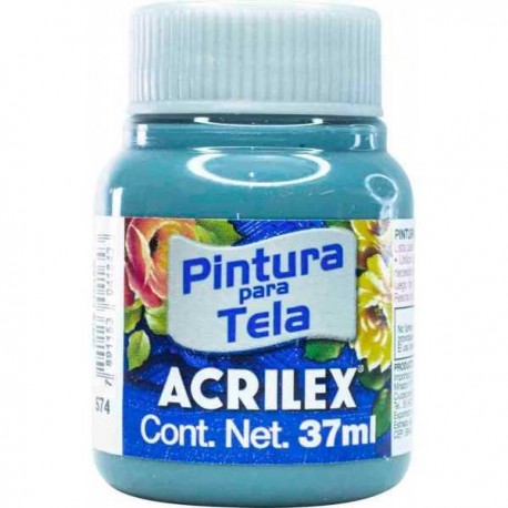 Pintura Acrilex 37 ml Gris Lunar