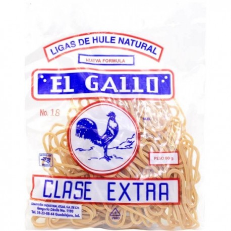 Ligas c/80 Gr No.18 El Gallo