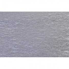 Papel Crepe Metálico Plata