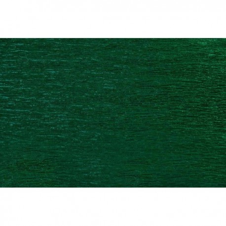 Papel Crepe Metálico Verde Bandera