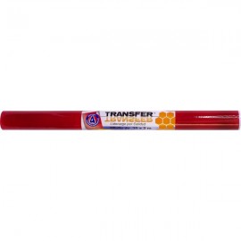 Rollo de Mica Adhesiva Transfer 35 cm x 2 m Rojo