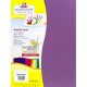 Papel Carta 75 gr c/100 Morado Uva
