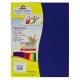 Papel Carta Azul Marino 75 gr c/100
