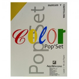 Papel Carta Beige C/100 Pop Set