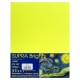 Papel Carta Amarillo Flurescente c/100