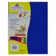 Papel Carta Azul 75 gr c/100