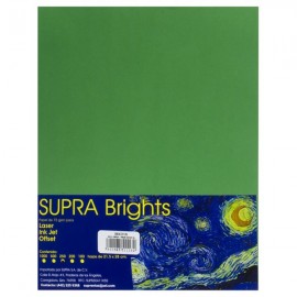 Papel Carta Verde Bandera c/250