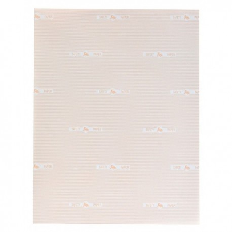 Papel Seguridad 56 X 86 cm Naranja