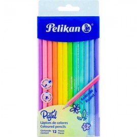 Colores Pastel Pelikan c/12