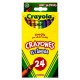 Crayones Estándar Crayola c/24