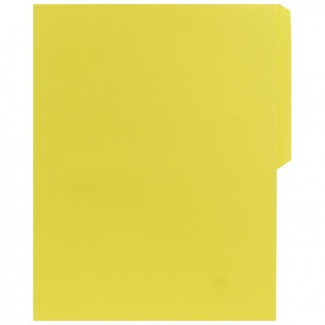 Folder Carta Amarillo Pastel
