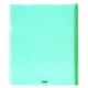 Folder con Costilla Tamaño Carta Verde Pastel