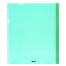 Folder con Costilla Tamaño Carta Verde Pastel