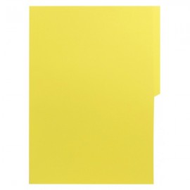 Folder Oficio Amarillo Pastel