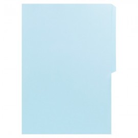 Folder Oficio Azul Pastel