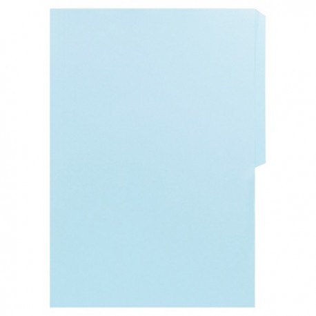 Folder Oficio Azul Pastel