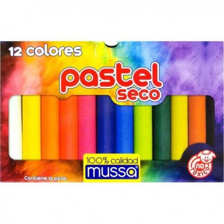 Gis Pastel Seco c/12 Mussa