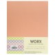 Papel Carta Salmón Pastel c/250