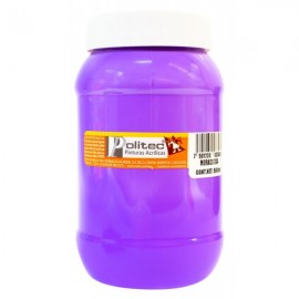 Pintura Acrílica Morado Politec 500 ml