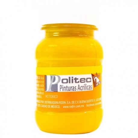 Pintura Acrílica Ocre Politec 100 ml