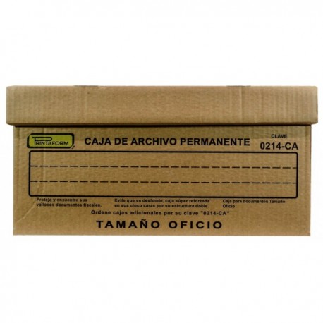 Caja de Archivo Tamaño Oficio Printaform