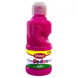 Pintura Para Dedos Lavable Vinci Magenta 237 ml