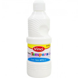 Pintura Témpera Cartel Blanco Vinci 473 ml