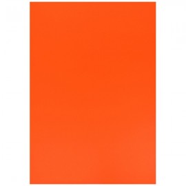 Cartulina Fluorescente 47.5 x 65.5 cm Naranja