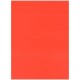 Cartulina Fluorescente 47.5 x 65.5 cm Rojo