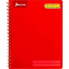 Cuaderno Profesional Doble Espiral Doble Raya Norma Color 360°