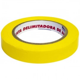 Cinta Delimitadora 18 mm x 33 m Amarilla Tuk