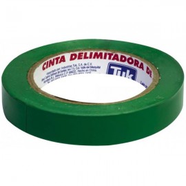 Cinta Delimitadora 18 mm x 33 m Verde Tuk