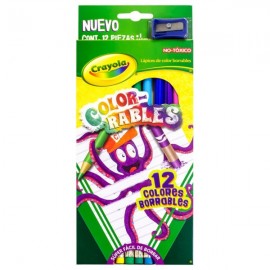 Colores Borrables Crayola c/12