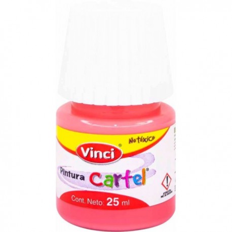 Pintura Vinci Cartel Rosa Mexicano 25 ml